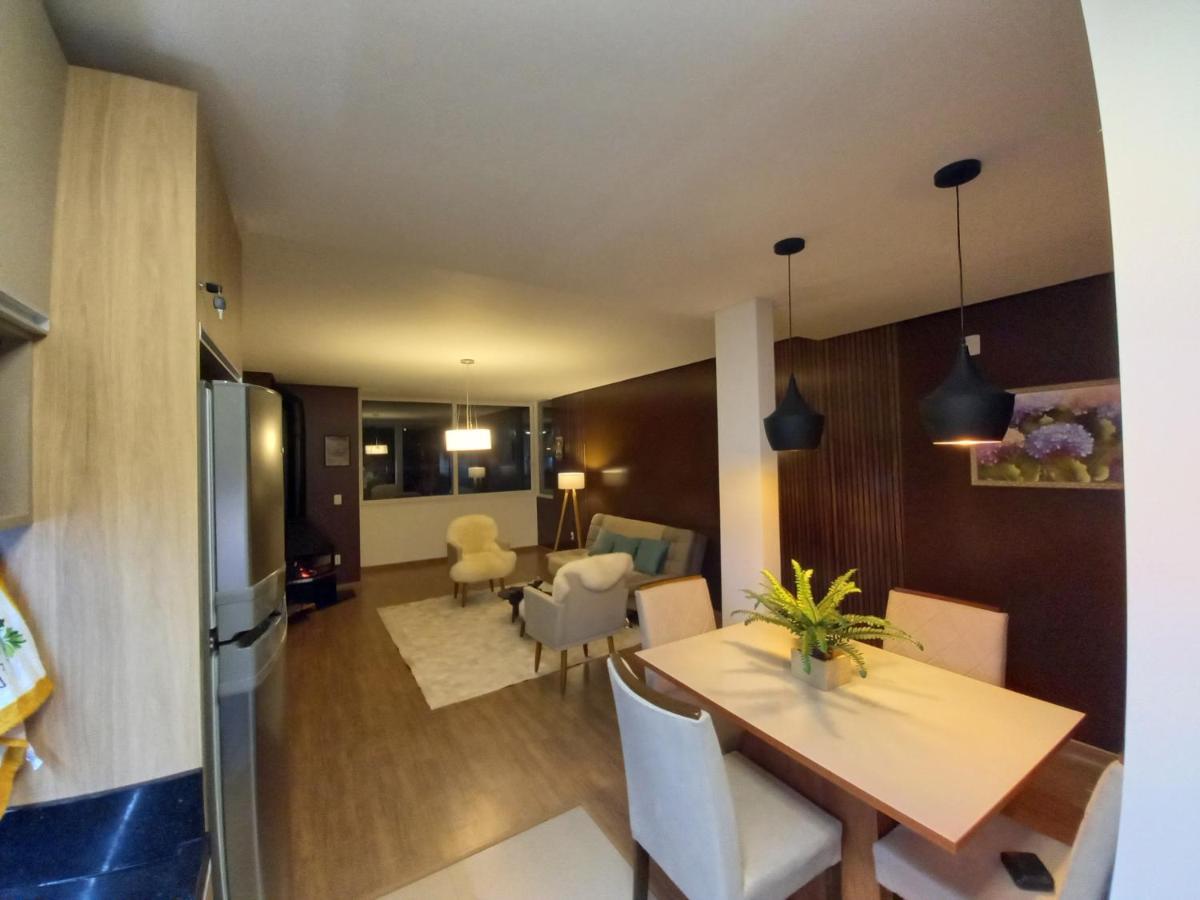 Gramado - Apartamento Aconchegante Com Lareira E Churrasqueira Exterior photo